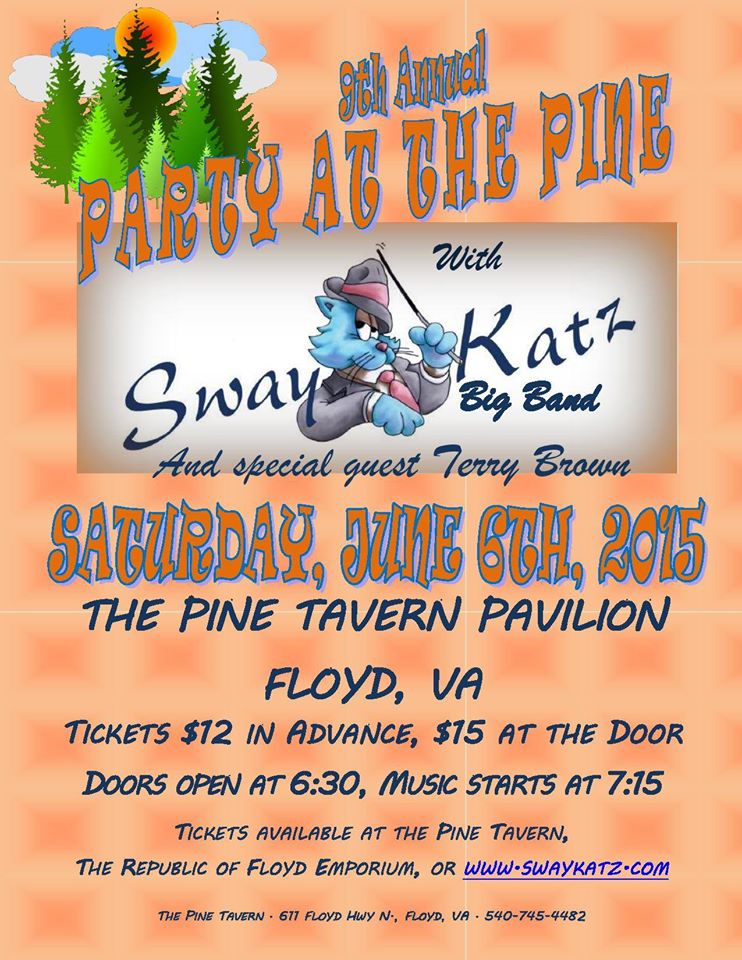 Pine Tavery - Sway Katz June 2015